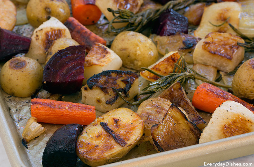 Roasted Carrots And Potatoes
 roasted carrots turnips and potatoes