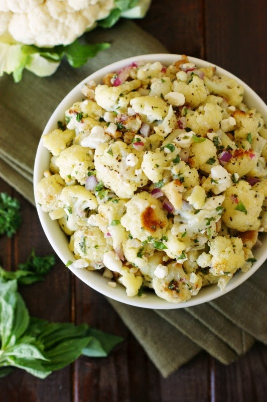 Roasted Cauliflower Salad
 Roasted Cauliflower Salad