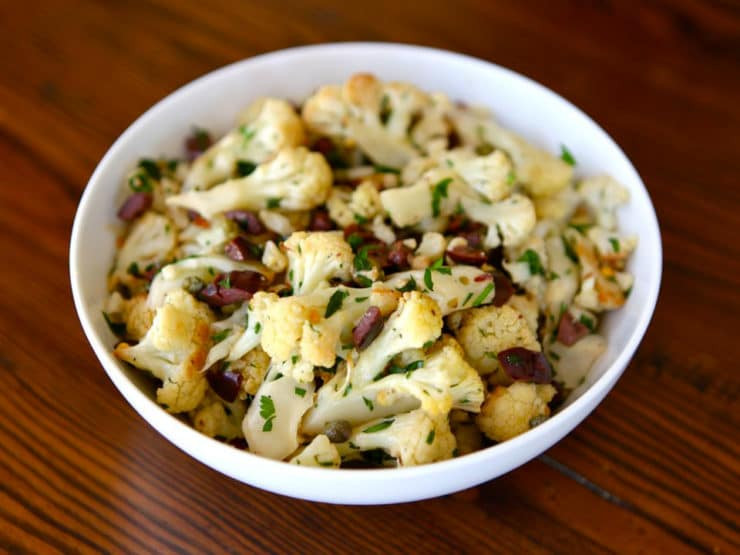 Roasted Cauliflower Salad
 Italian Roasted Cauliflower Salad Recipe from Calabria