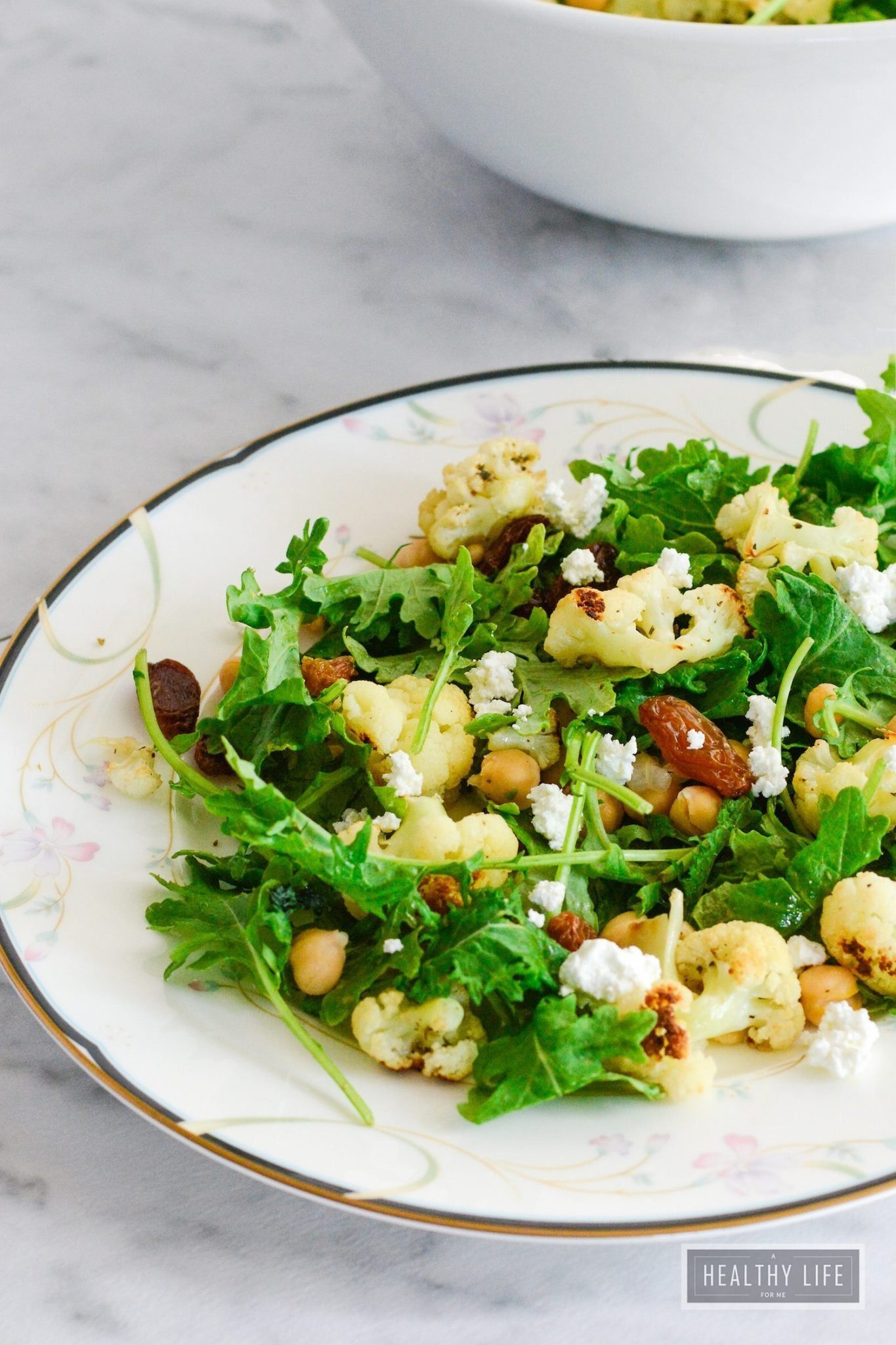 Roasted Cauliflower Salad
 Kale and Roasted Cauliflower Salad gluten free