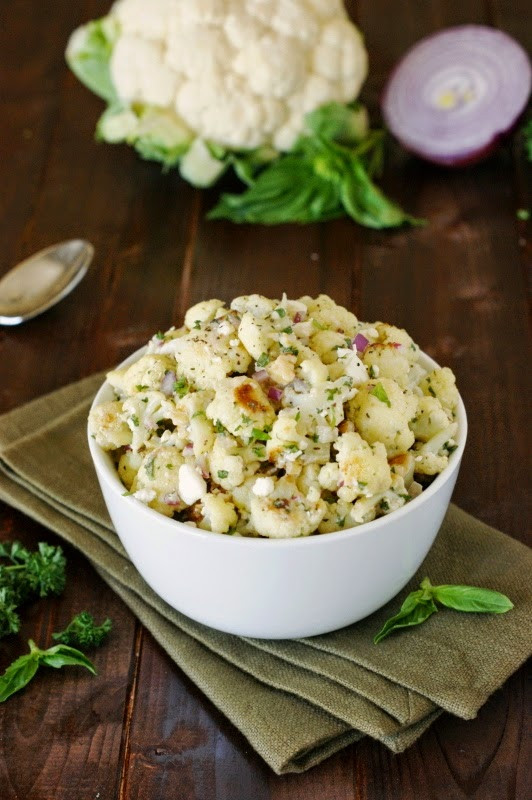 Roasted Cauliflower Salad
 Roasted Cauliflower Salad