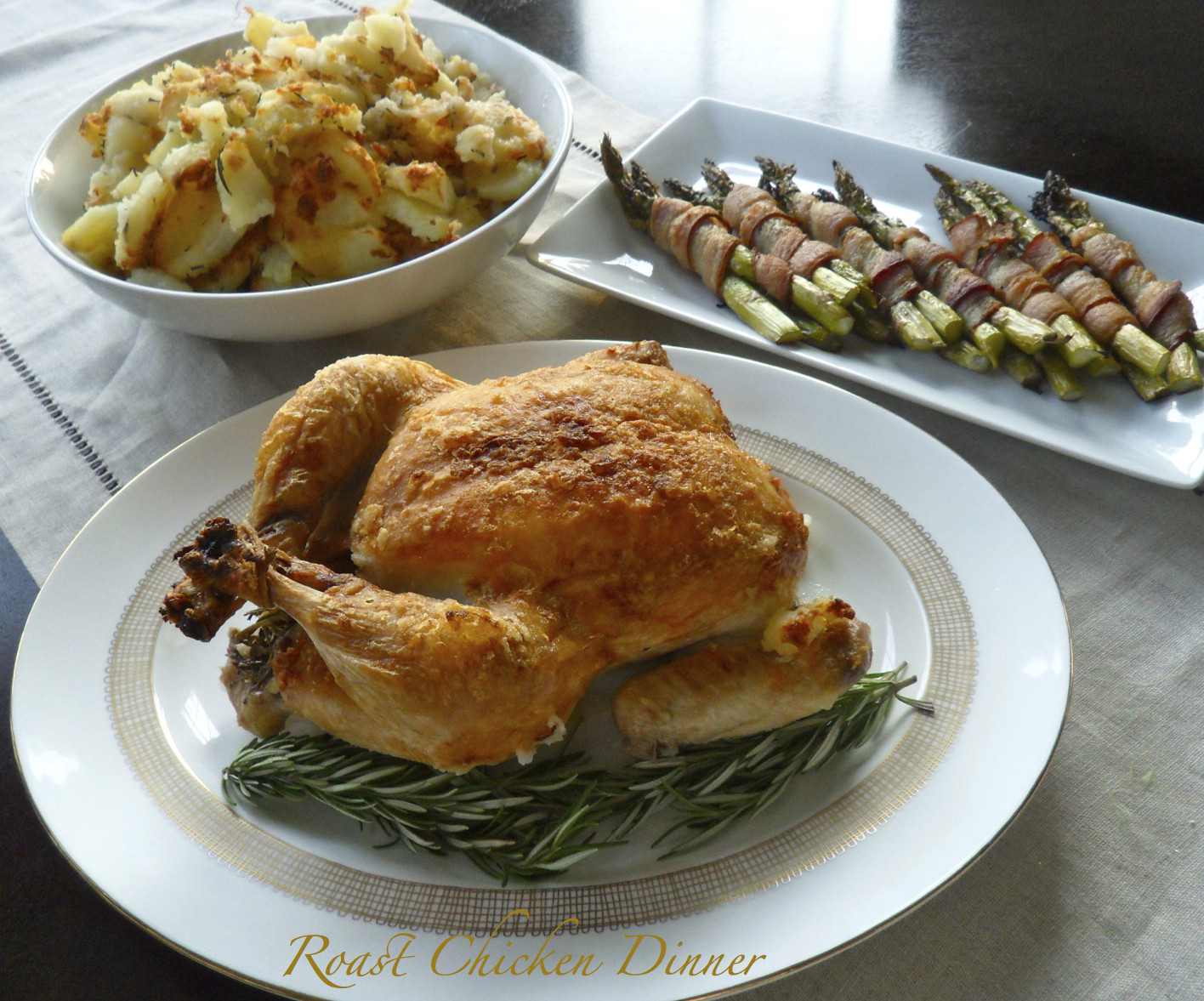 Roasted Chicken Dinner
 Roast Chicken Dinner