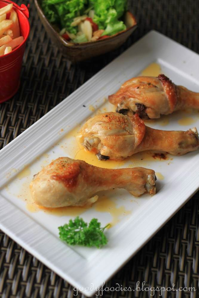 Roasted Chicken Drumsticks
 GoodyFoo s Recipe Spicy roasted chicken drumsticks