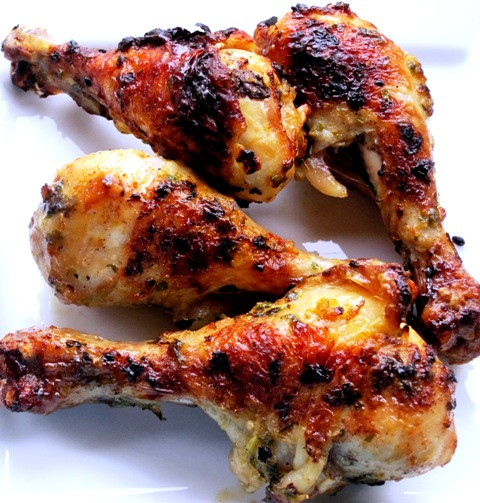 Roasted Chicken Drumsticks
 Colombian Style Roasted Chicken Legs Piernas de Pollo