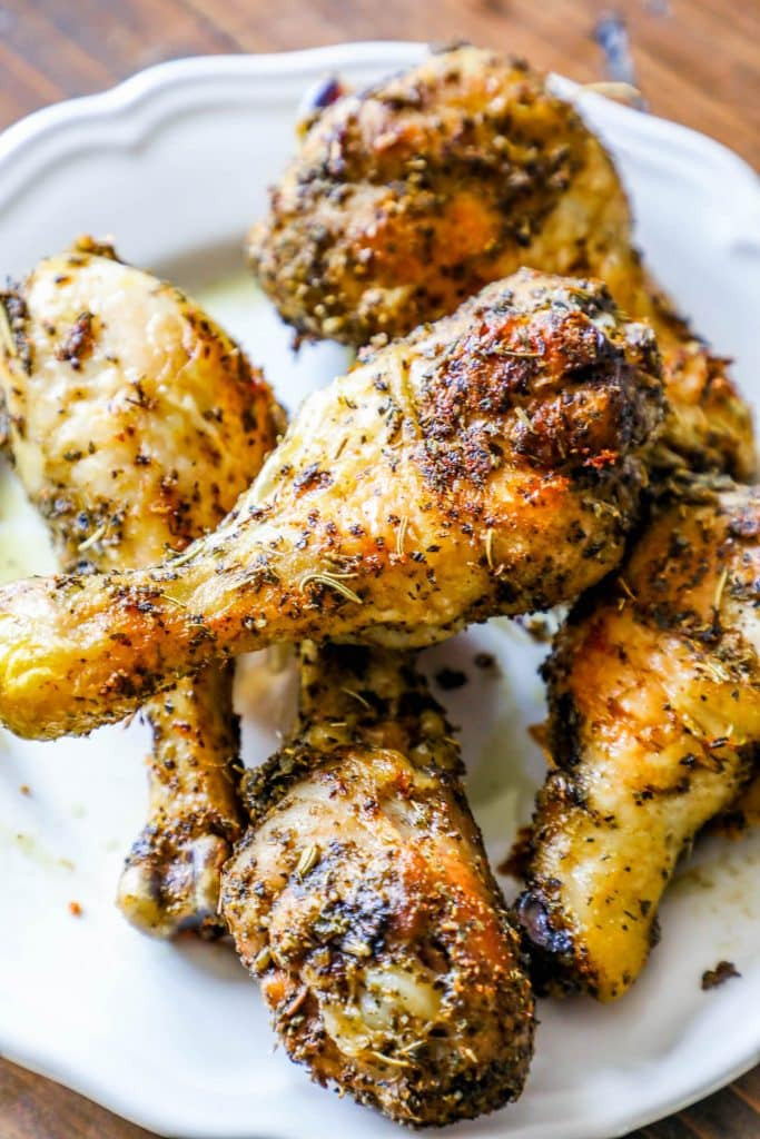 Roasted Chicken Drumsticks
 Roasted Greek Chicken Drumsticks