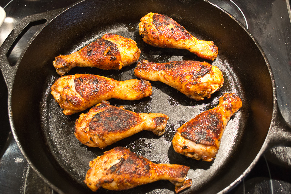 Roasted Chicken Drumsticks
 spicy baked chicken legs