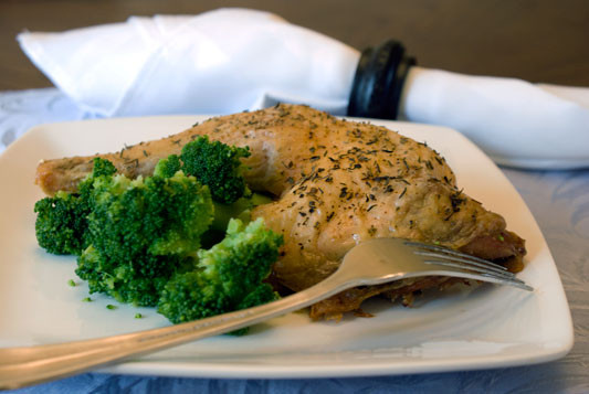 Roasted Chicken Leg Quarters
 Herb Roasted Chicken Leg Quarters Recipe