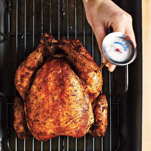 Roasted Chicken Temperature
 Temperature Check How To Roast a Whole Chicken Cooking