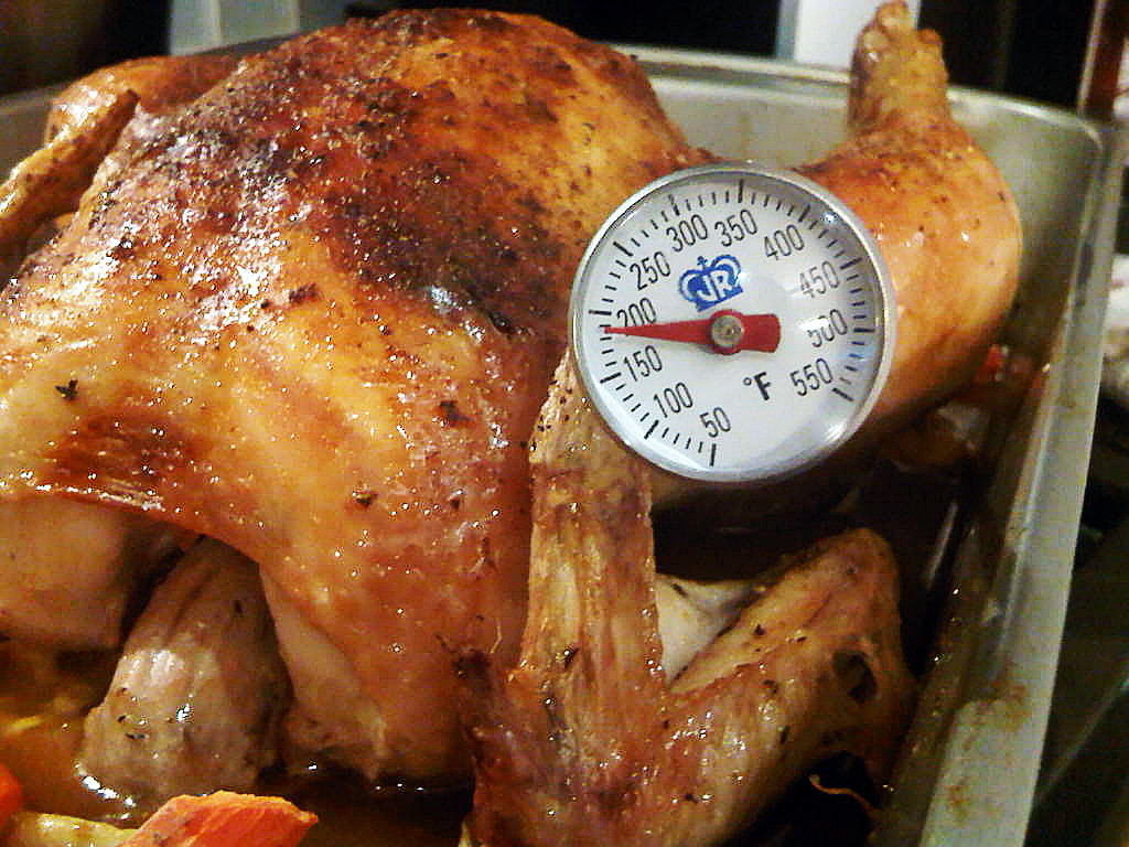 Roasted Chicken Temperature
 roast chicken internal temperature