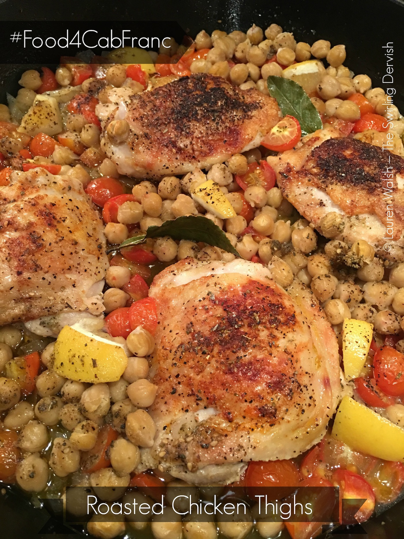 Roasted Chicken Thighs And Vegetables
 Food4CabFranc 3 Roasted Chicken Thighs with Ve ables