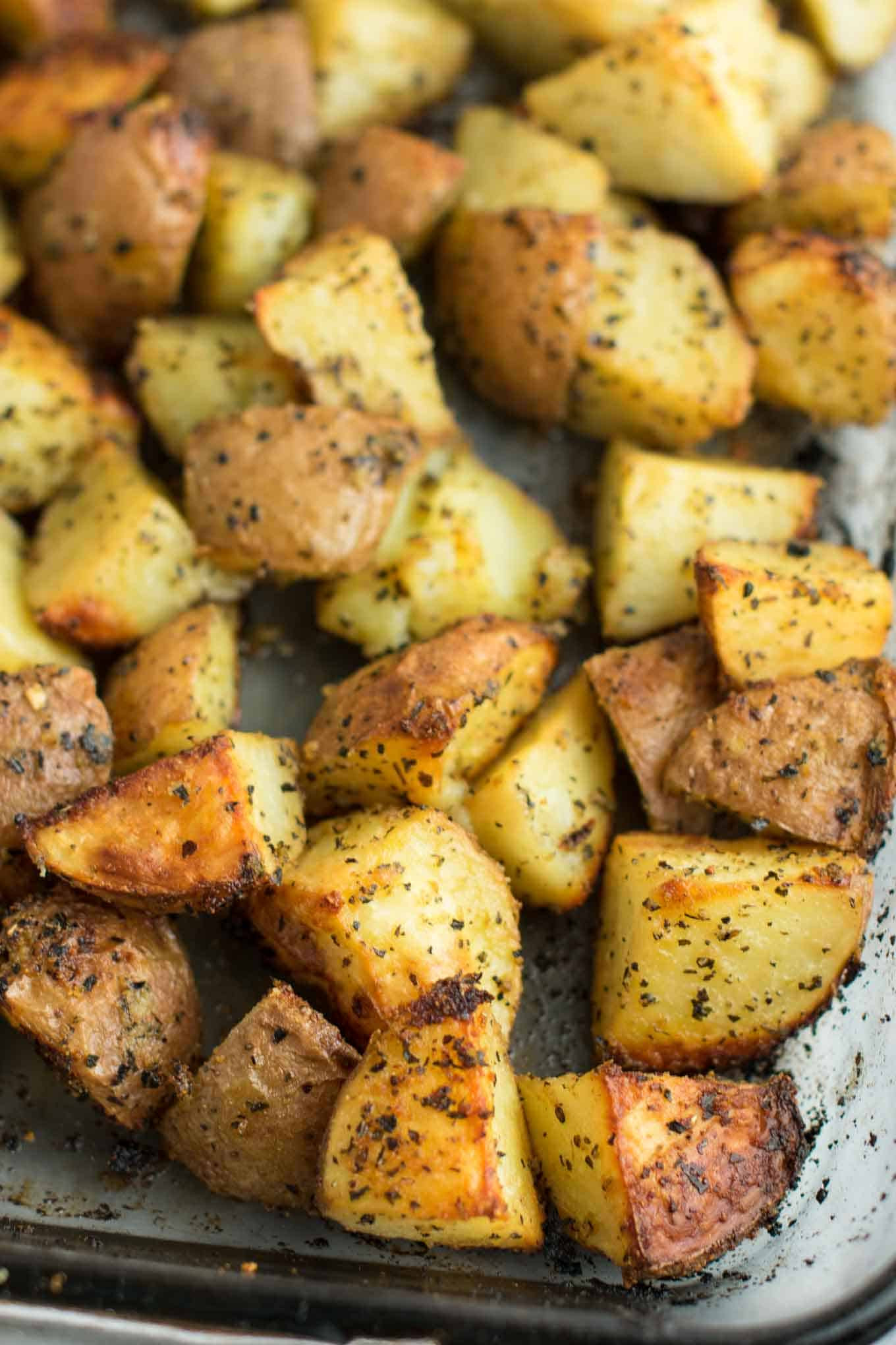 Roasted Garlic Potatoes
 Roasted Baby Red Potatoes Recipe Build Your Bite