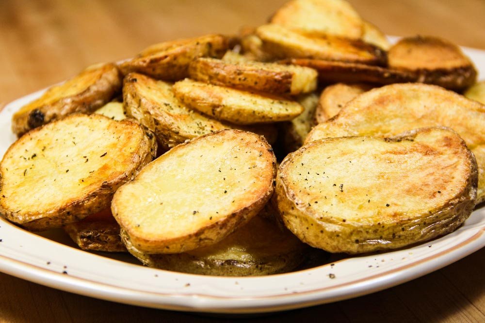 Roasted Gold Potatoes
 Perfectly Crisp Roasted Potatoes
