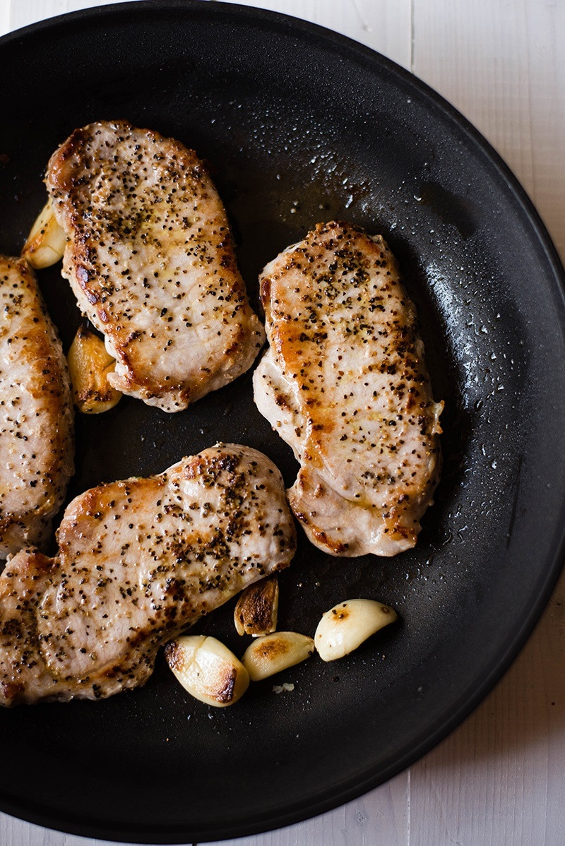 Roasted Pork Chops
 Garlic Roasted Pork Chops • A Sweet Pea Chef