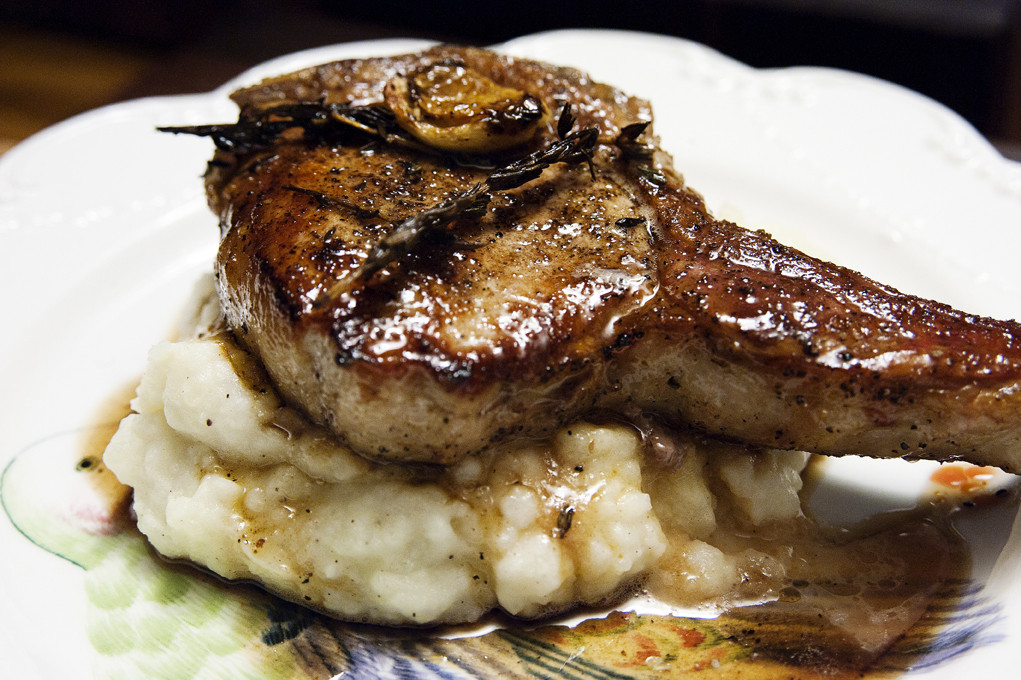 Roasted Pork Chops
 December 2011 Cooked by an Angel