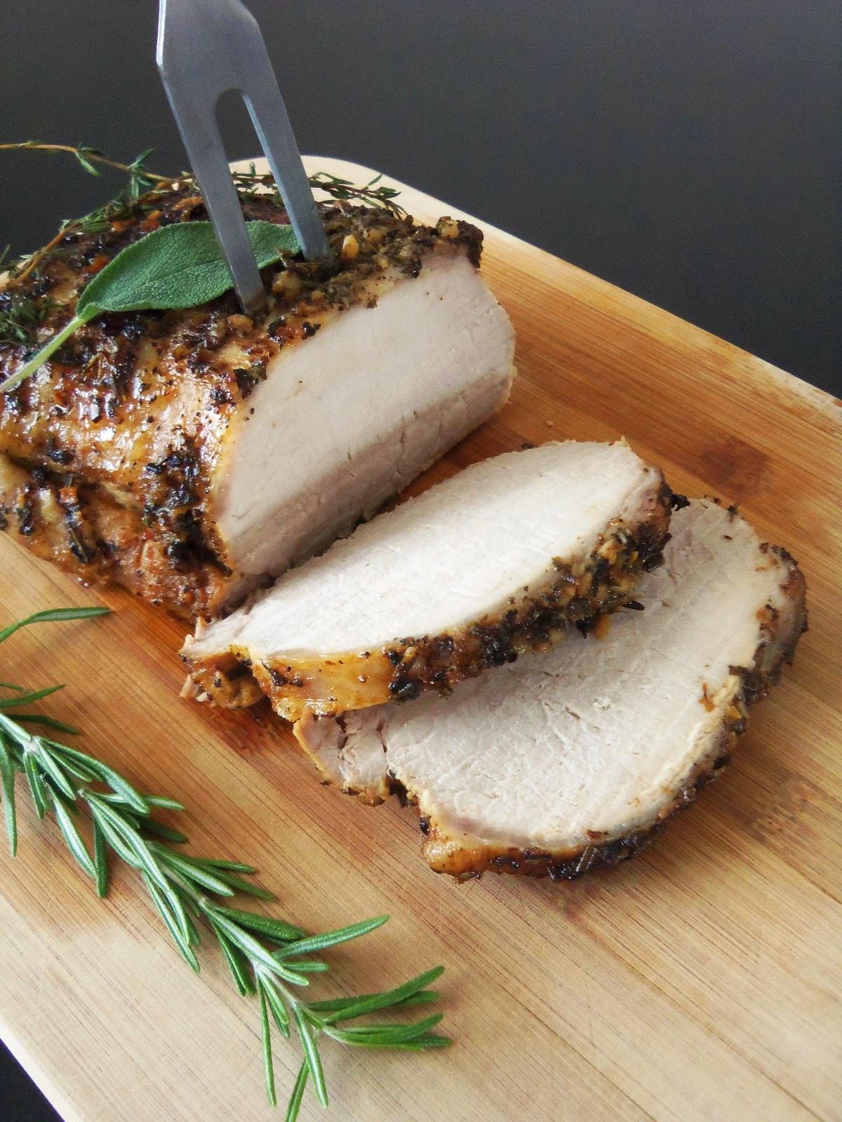 Roasted Pork Loin
 Simply Romanesco Herb Roasted Pork Loin