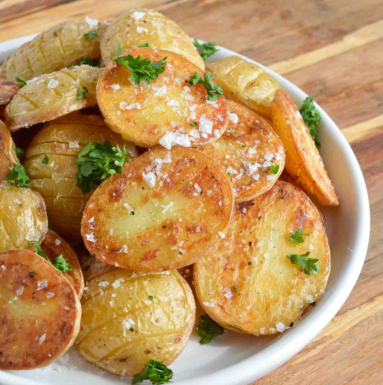 Roasted Potato Recipes
 Oven Roasted Potatoes Whole30 Vegan Gluten Free Dairy