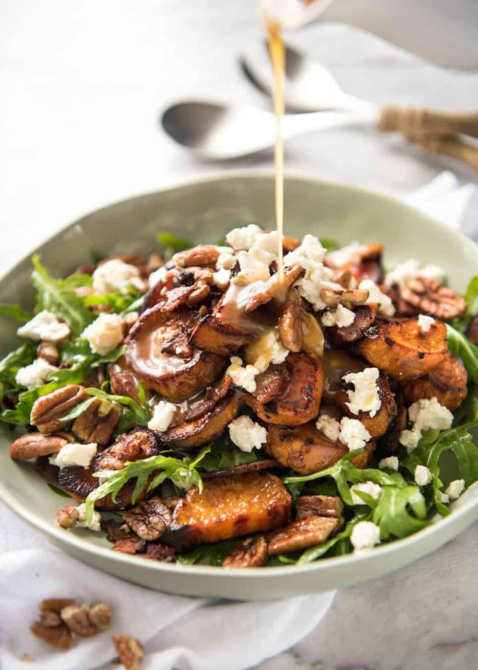 Roasted Potato Salad
 Roasted Sweet Potato Salad with Honey Lemon Dressing