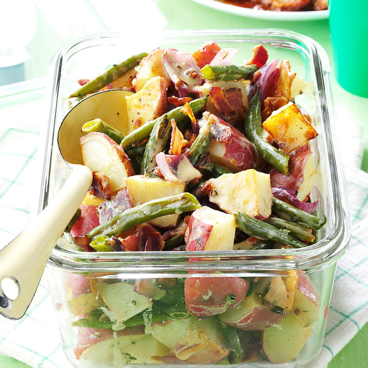 Roasted Potato Salad
 Roasted Potato & Green Bean Salad Recipe