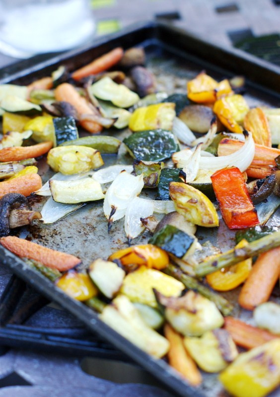 Roasted Summer Vegetables
 Easy Oven Roasted Summer Ve ables