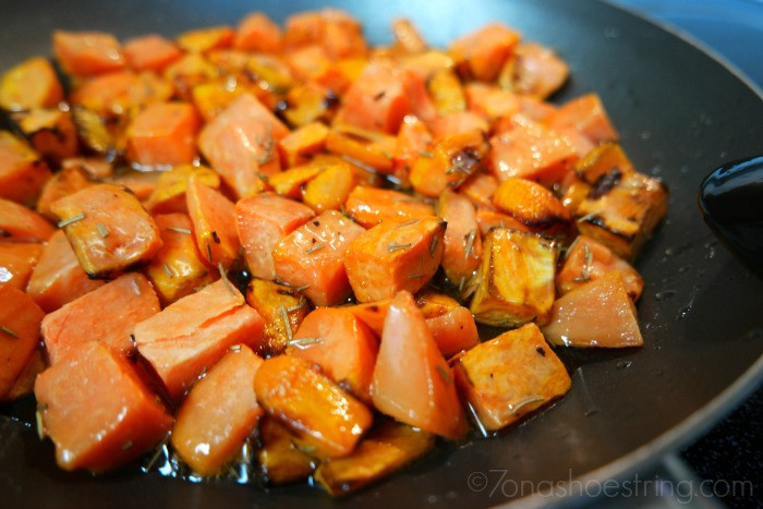 Roasted Sweet Potato Chunks
 Two 5 Ingre nt Potato Side Dishes Perfect for