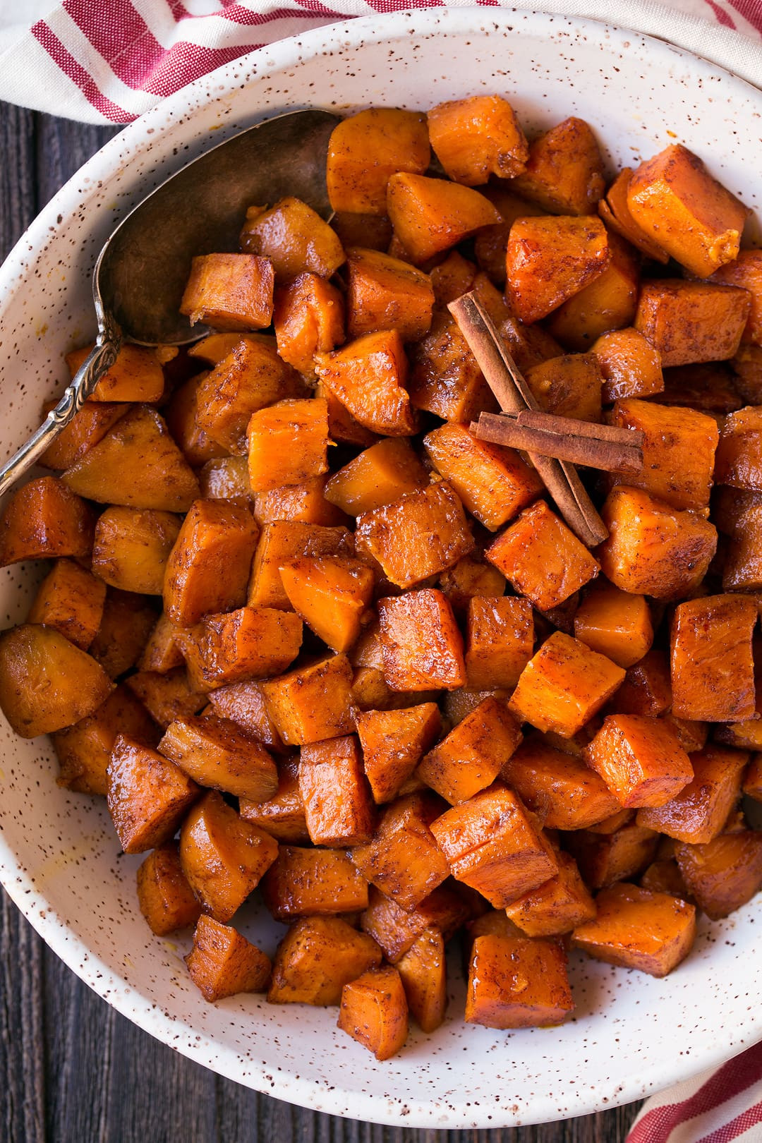 Roasted Sweet Potato Recipe
 Roasted Sweet Potatoes with Cinnamon and Honey Butter