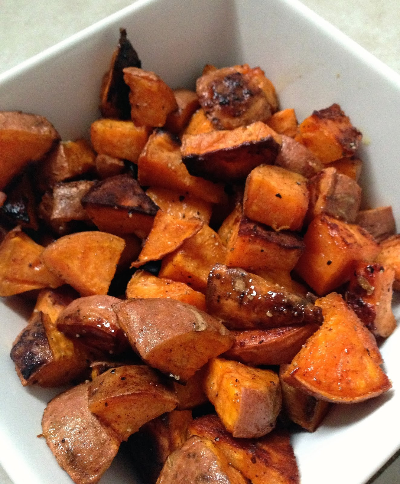Roasted Sweet Potatoes
 taylor made coconut oil & honey roasted sweet potatoes
