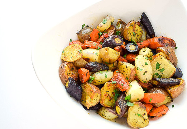 Roasted Sweet Potatoes And Carrots
 Herb Roasted Potatoes & Carrots