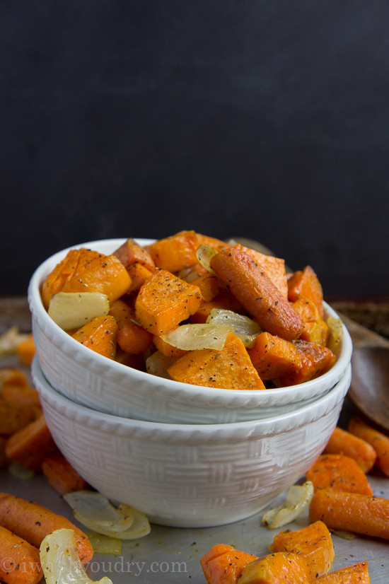 Roasted Sweet Potatoes And Carrots
 Simple and Savory Roasted Sweet Potatoes and Carrots I