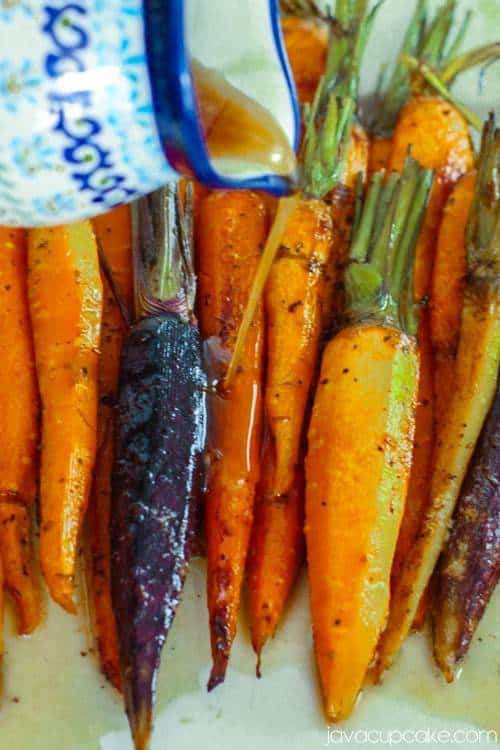 Roasted Sweet Potatoes And Carrots
 Roasted Carrots and Sweet Potatoes with Garlic Browned