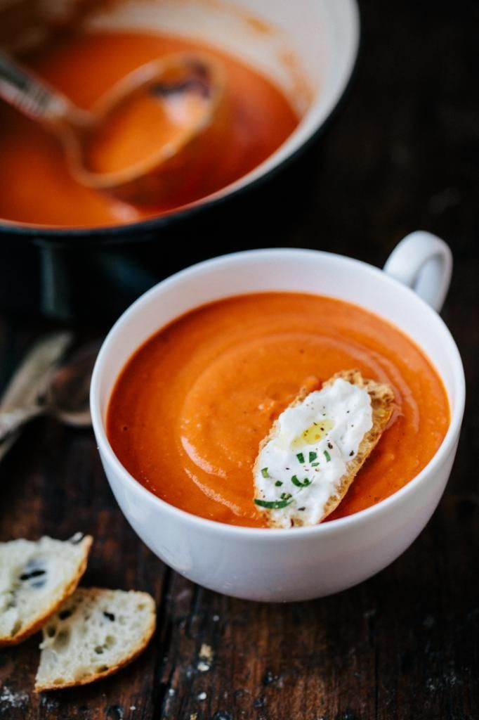 Roasted Tomato Soup Recipe
 cream of roasted tomato soup familystylefood recipe