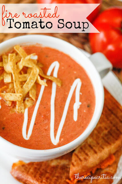 Roasted Tomato Soup Recipe
 Top 50 Soup Recipes I Heart Nap Time