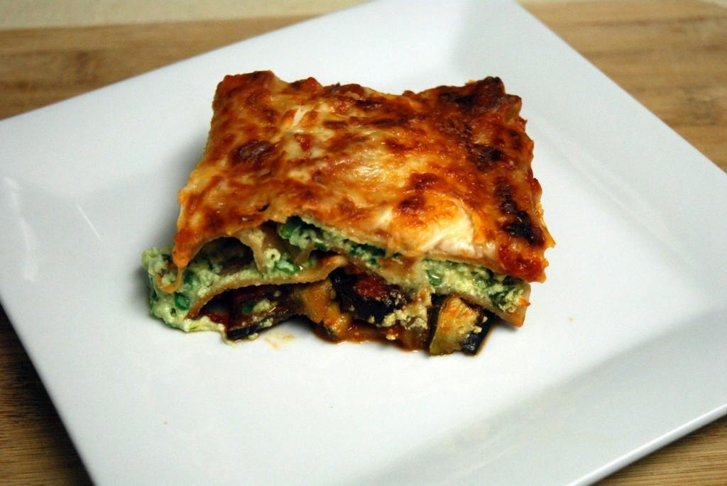 Roasted Vegetable Lasagna
 Roasted Ve able Lasagna