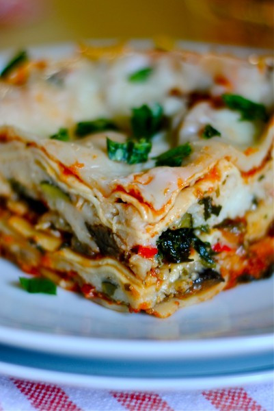 Roasted Vegetable Lasagna
 Roasted Ve able Lasagna