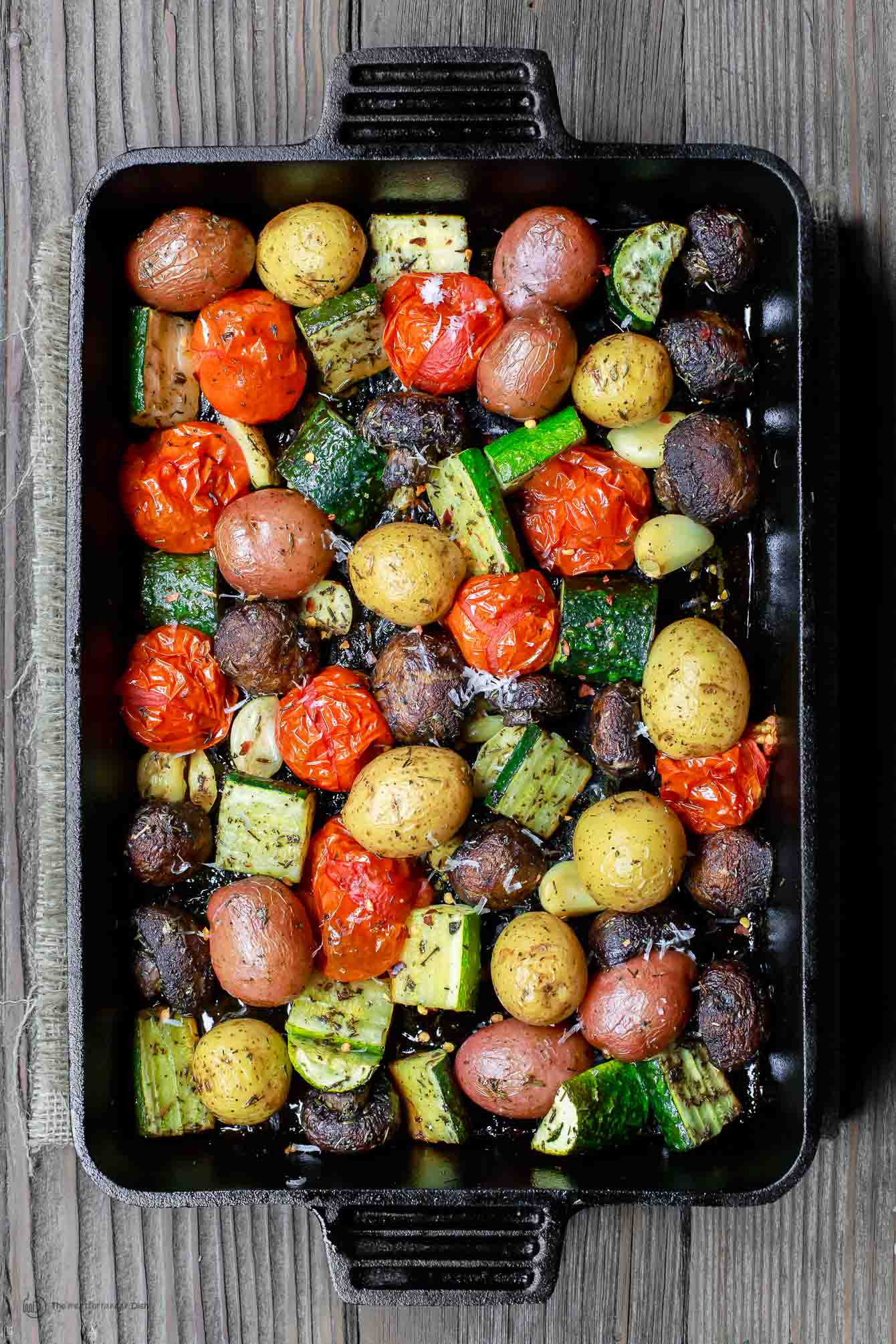 Roasted Vegetables In Oven
 BEST Italian Oven Roasted Ve ables