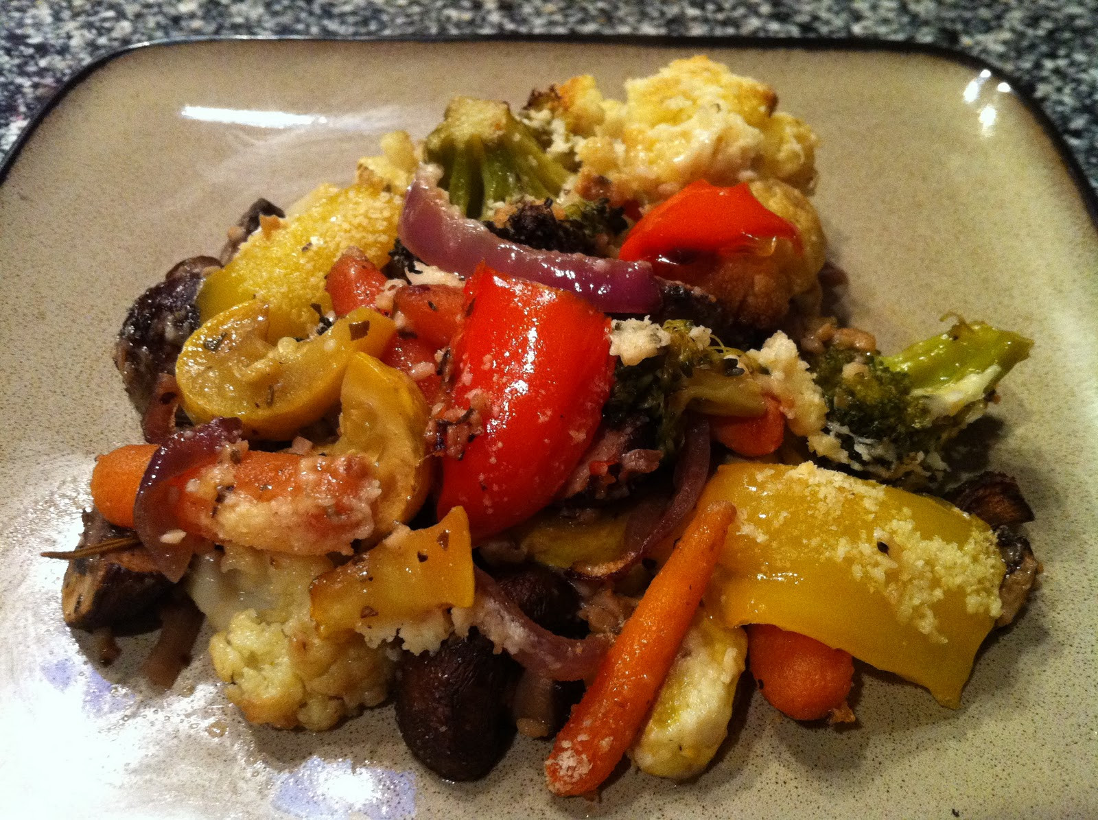 Roasted Vegetables Oven
 Garlic Rosemary Oven Roasted Ve ables with Parmesan