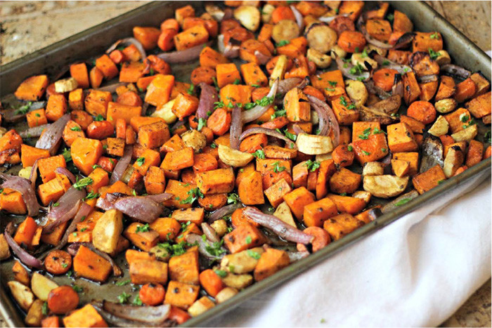 Roasted Vegetables With Balsamic Vinegar
 Roast Ve ables With Balsamic Vinegar