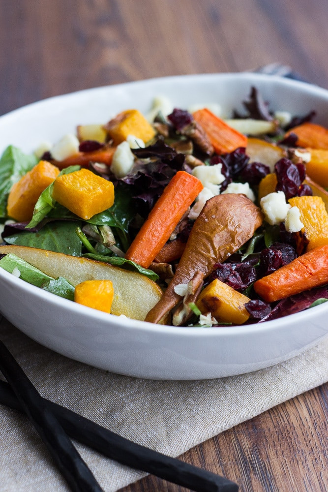 Roasted Vegetables With Balsamic Vinegar
 Roasted Ve able Salad with Balsamic Vinaigrette Dressing