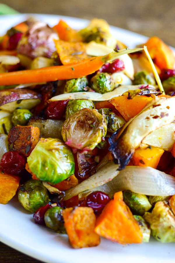 Roasted Vegetables With Balsamic Vinegar
 Easy Roasted Ve ables with Herbs and Balsamic Vinegar