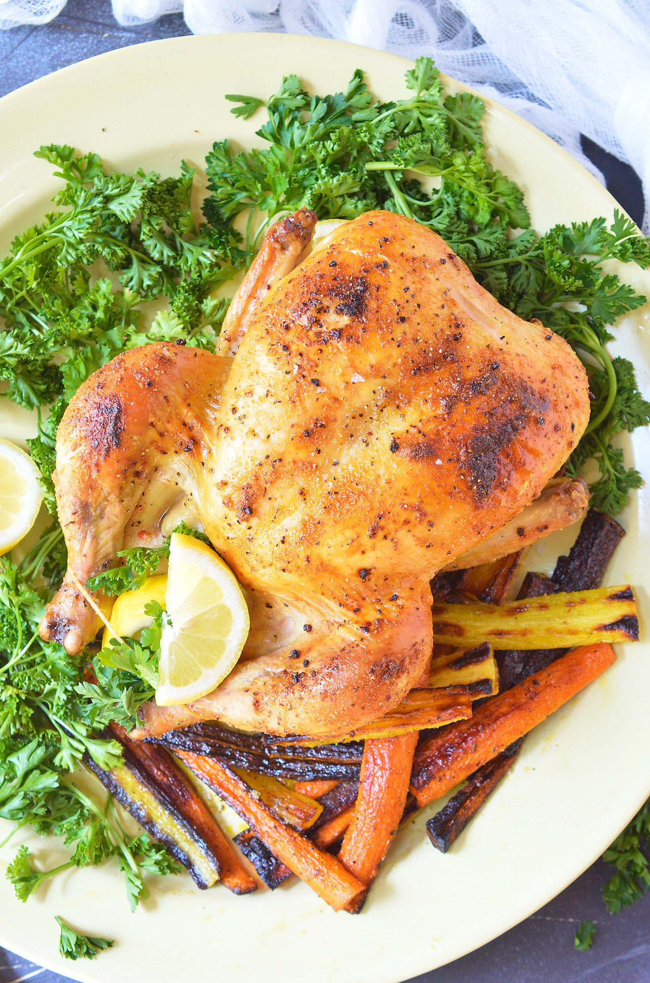 Roasted Whole Chicken Recipe
 Oven Roasted Whole Chicken WonkyWonderful