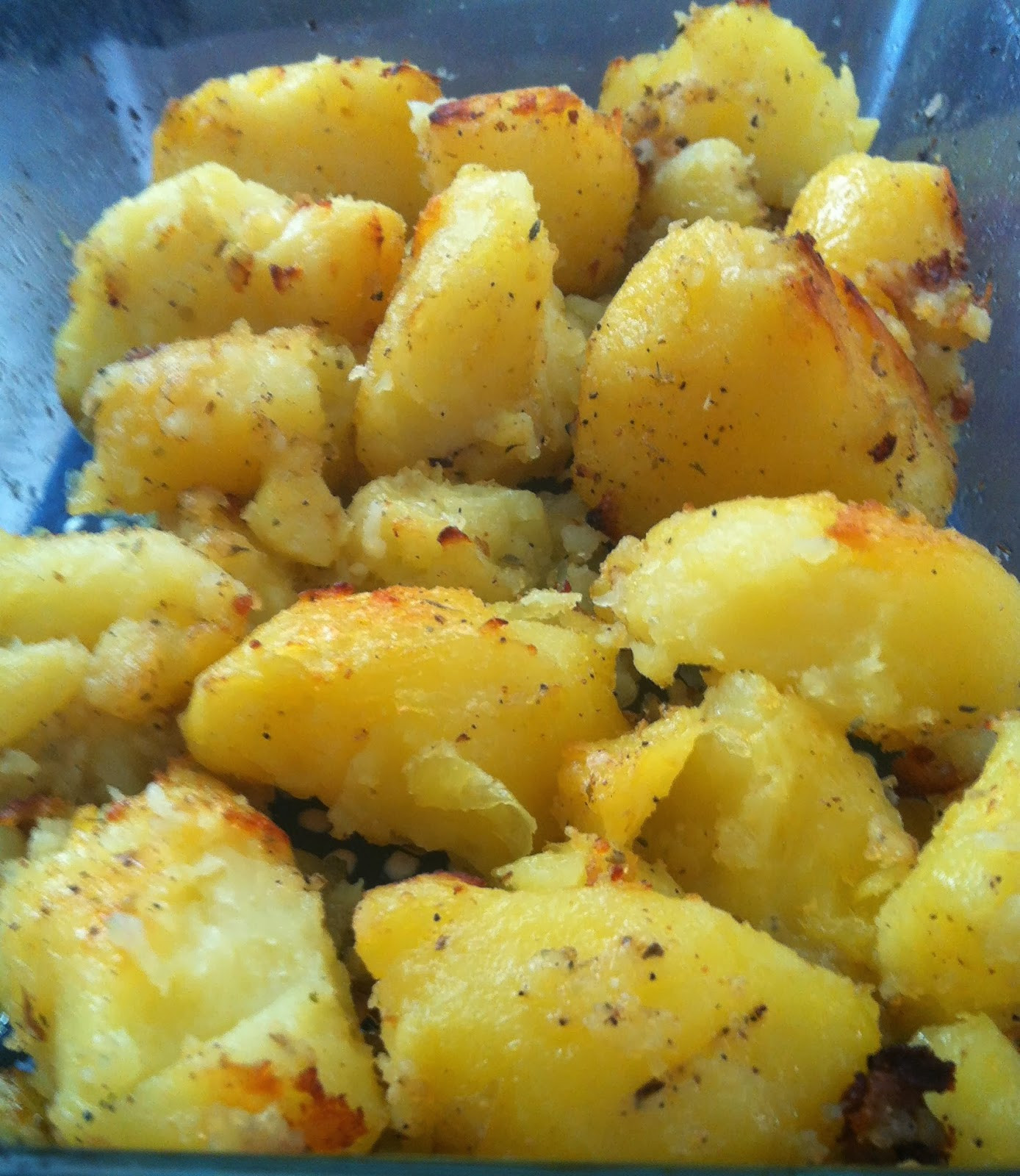 Roasted Yukon Gold Potatoes
 Vegan Adjacent Roasted Gold Potatoes