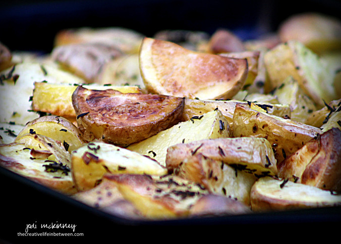 Roasted Yukon Gold Potatoes
 Creative Inspiration in Food Watercolor graphy