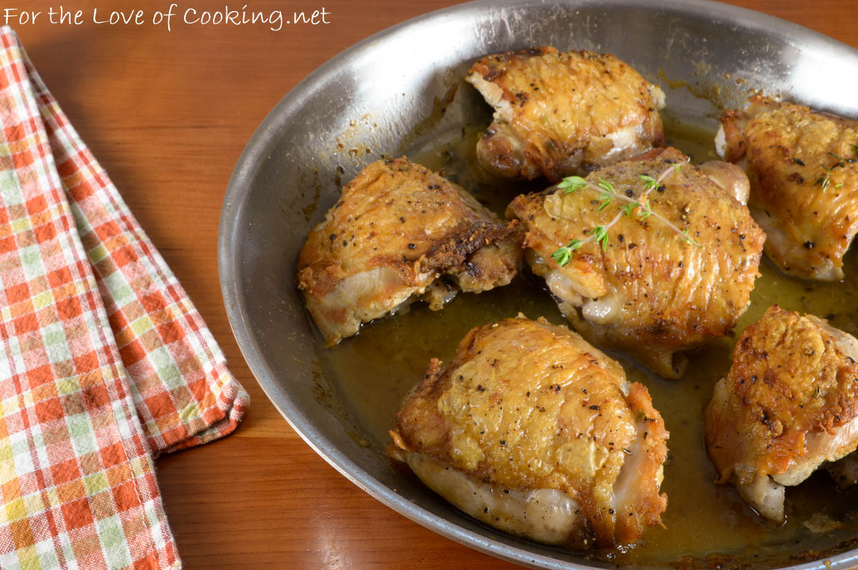 Roasting Chicken Thighs
 Pan Roasted Chicken Thighs