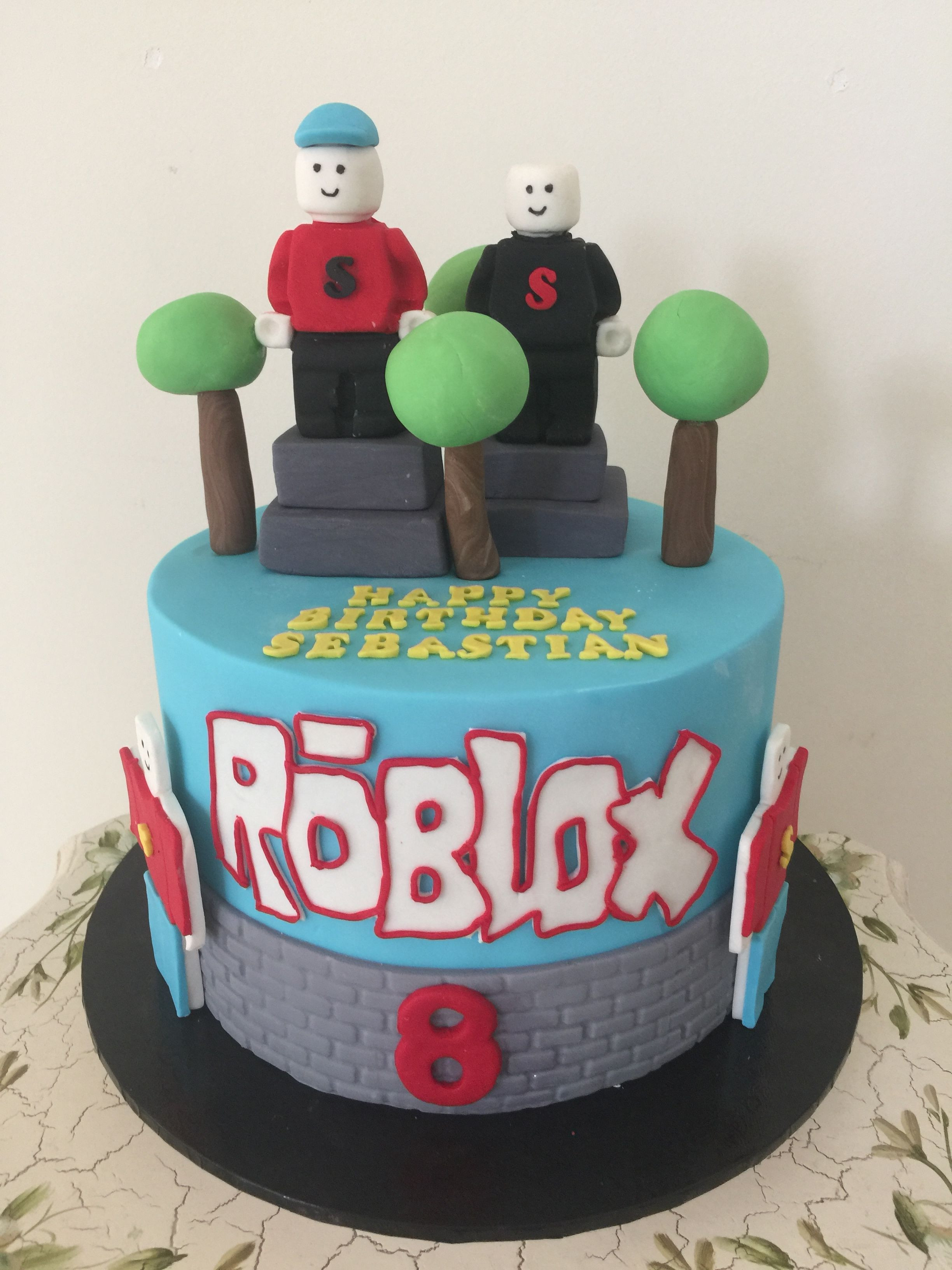 Roblox Birthday Cake
 Roblox cake