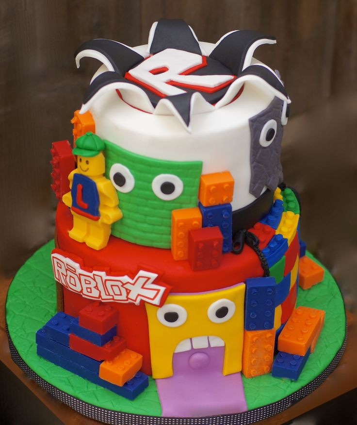 Roblox Birthday Cake
 Best 25 Lego roblox ideas on Pinterest