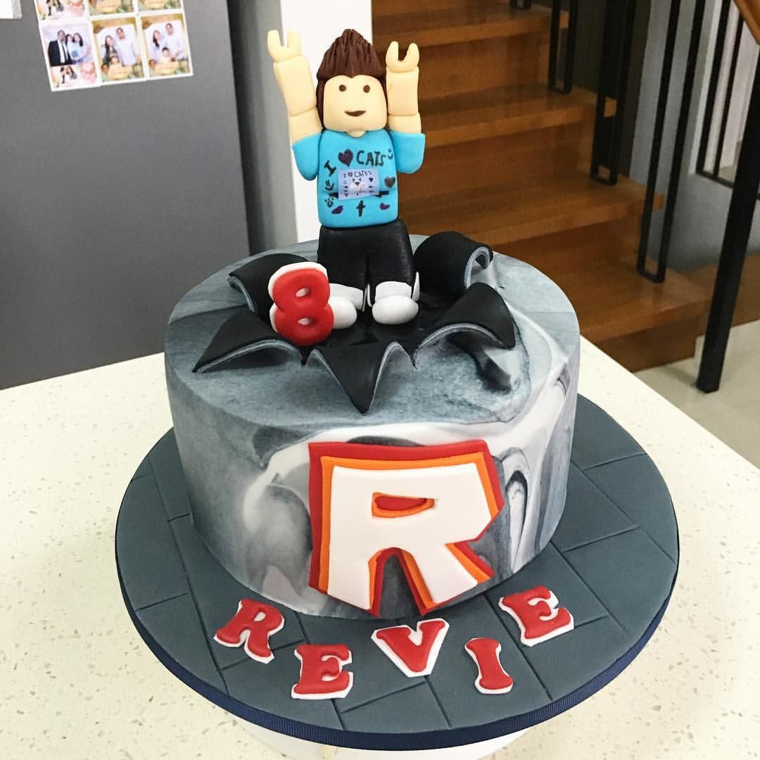 Roblox Birthday Cake
 Denis Daily of Roblox cake ️ Happy birthday Rev God bless