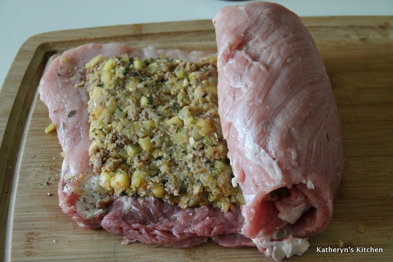 Rolled Stuffed Pork Loin
 Katheryn s Kitchen – Sausage and Apple Stuffed Pork Loin