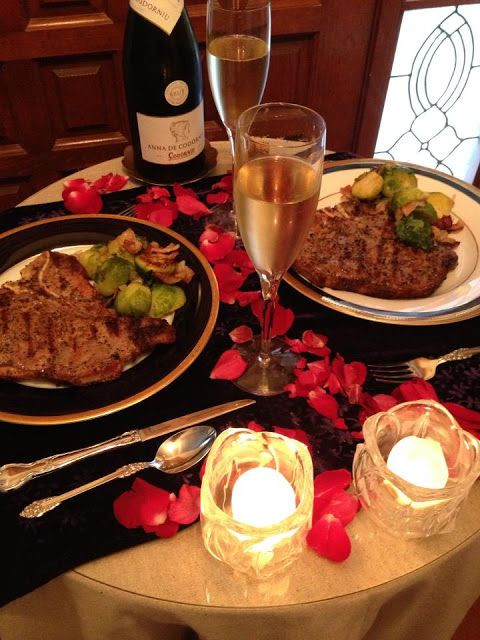 Romantic Dinner For Two At Home
 Valentine ROMANTIC DINNER TABLE