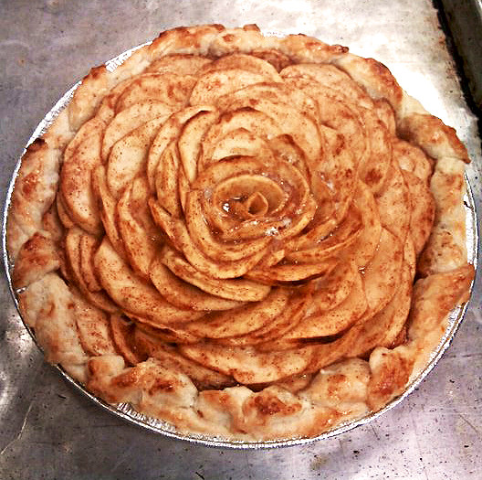 Rose Apple Pie
 Rose Pie by Cheferoni on DeviantArt