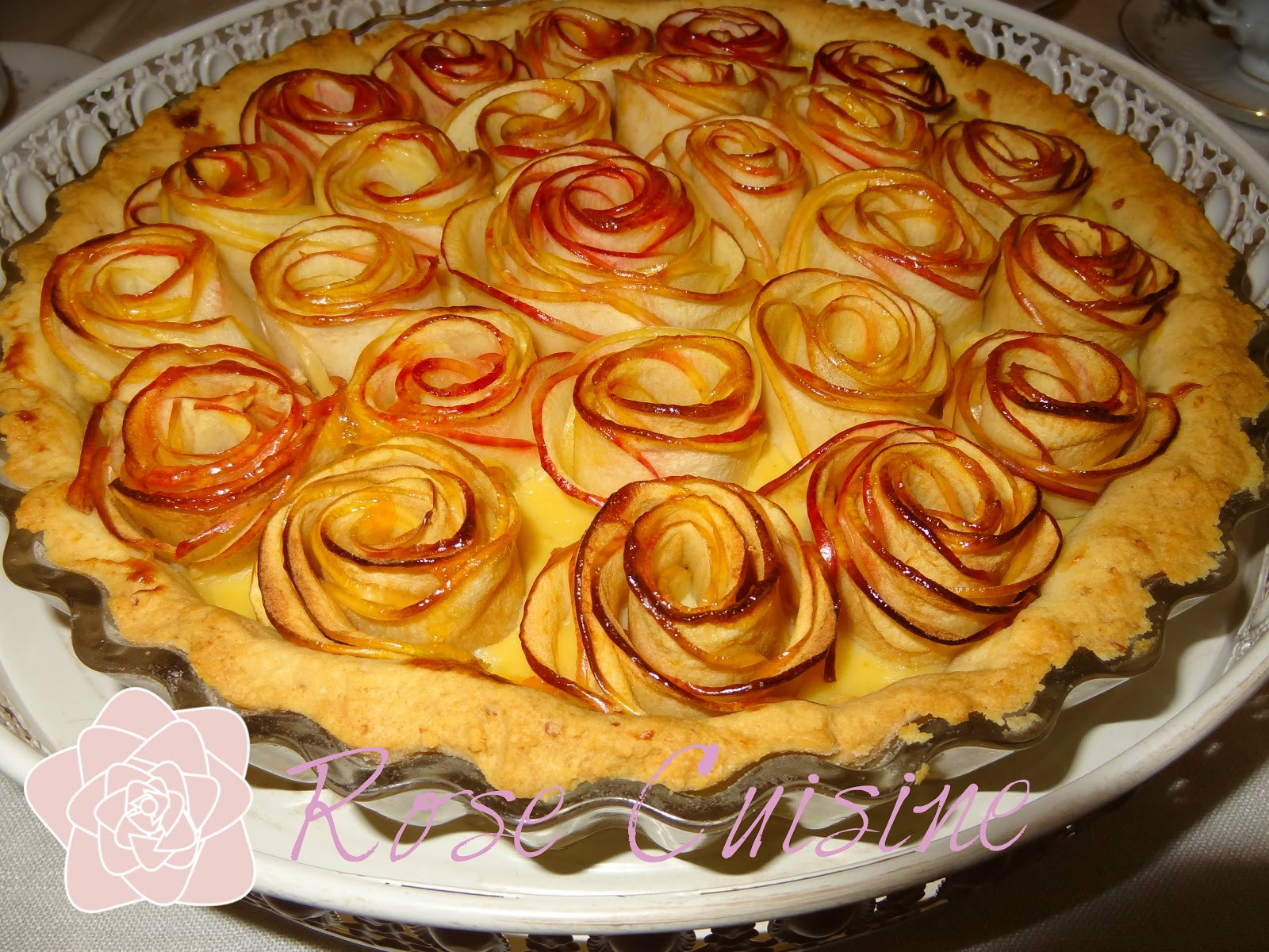 Rose Apple Pie
 Rose Cuisine Rose Apple Pie