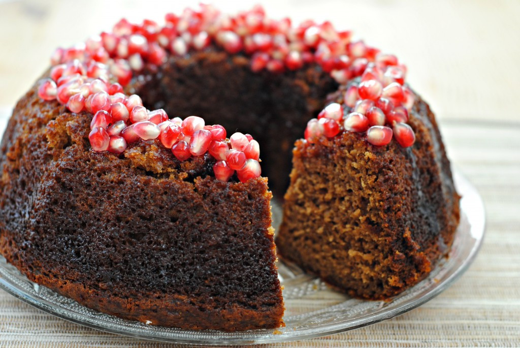 Rosh Hashana Dessert Recipes
 Applesauce Cake with Pomegranate Glaze for Rosh Hashanah